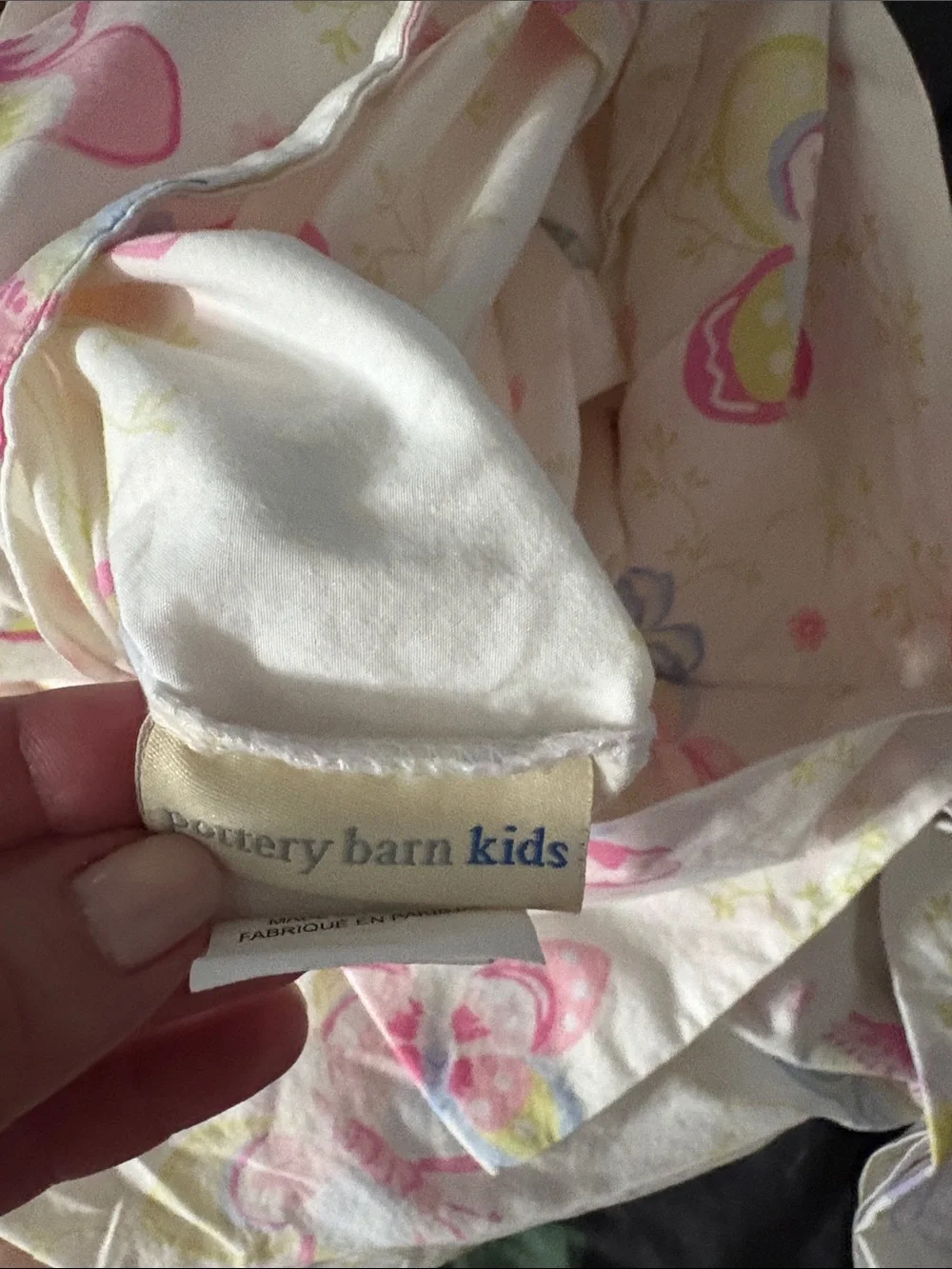 🍓 POTTERY BARN KIDS butterfly 🦋 twin sheet set
